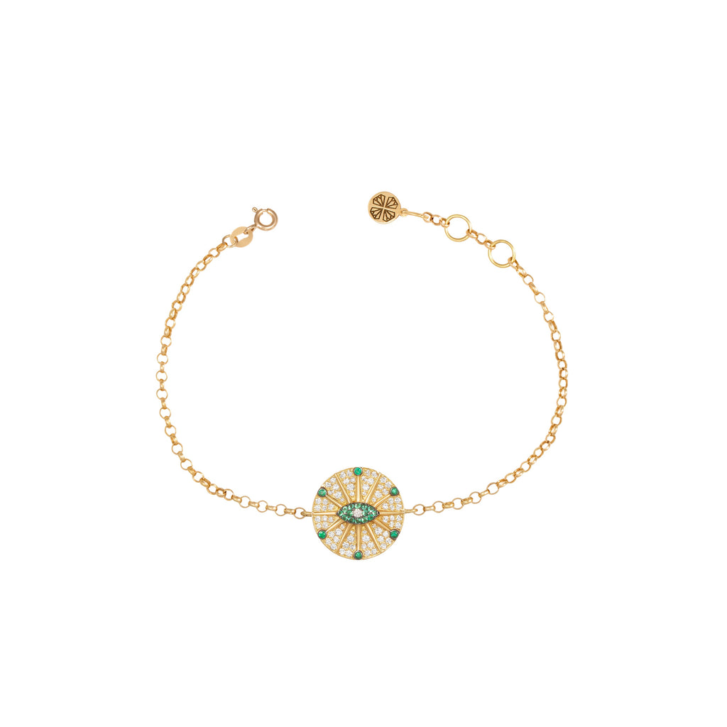 Emeralds And Diamonds O'hara Bracelet